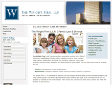 Tablet Screenshot of dallas-familylaw.com